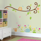 Happi Scroll Branch Peel & Stick Wall Decals