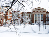 University of Cincinnati - Winter Falls on Campus