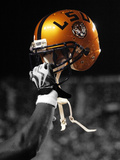 Louisiana State University - Gold LSU Helmet