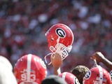 University of Georgia - Georgia Football Helmet Raised High
