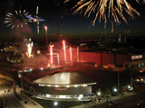 University of Cincinnati - Fireworks over Fifth Third Arena