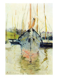 Midina at the Entrance to the Isle of Wight Premium Poster