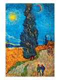 Road with Cypresses