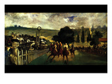 Race at Longchamp by Edouard Manet