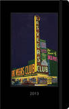 Las Vegas Vintage Postcard - 2013 Planner