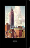New York Vintage Postcard - 2013 Planner
