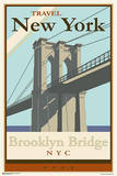 Brooklyn Bridge - Travel New York Poster