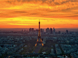 Sunset from Montparnasse
