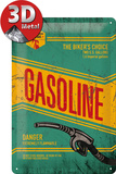 Gasoline Blechschild