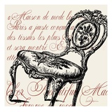 Script Chair Single