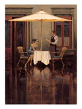 Aperitif Vignette Giclée-Druck
