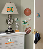 University of Miami Peel & Stick Wall Decals