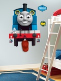 Thomas the Tank Engine Peel & Stick Giant Wall Decal with Hooks