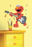Sesame Street - Elmo Rock n Roll Guitar Peel & Stick Giant Wall Decal