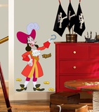 Jake & the Neverland Pirates Captain Hook Peel & Stick Giant Wall Decal