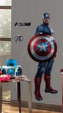 Avengers - Captain America Peel & Stick Giant Wall Decal