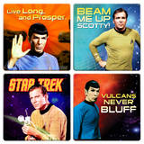 Star Trek 4pc Wood Coaster Set