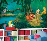 Lion King Chair Rail Prepasted Mural 6' x 10.5' - Ultra-strippable