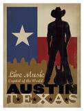 Austin, Live Music Capital of the World Art Print
