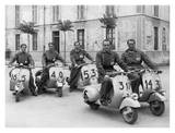 Men on Scooters