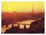 Paris Sunrise Over the Seine