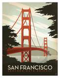 San Francisco, Golden Gate Bridge Art Print