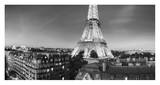 The Eiffel Tower and surrounding Buildings