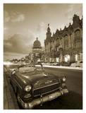 Vintage car on a Havana street