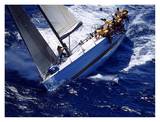 Racing yacht