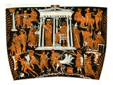 Tarantine Greek Red Figure Vase