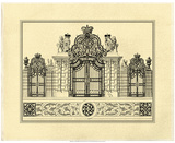 Crackled Grand Garden Gate I