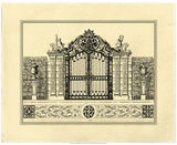 Crackled Grand Garden Gate II