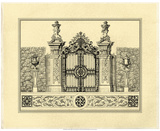 Crackled Grand Garden Gate III