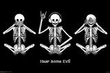 Hear Some Evil Funny Poster
