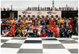 NASCAR 50th Anniversary Drivers Archival Photo Poster