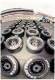 NASCAR Tires Archival Photo Poster