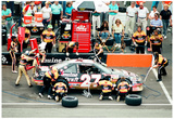 Rusty Wallace Pit Stop Archival Photo Poster