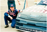 Mark Martin 1989 Archival Photo Poster