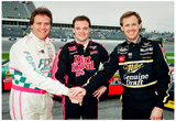 Rusty, Kenny and Mike Wallace 1993 Daytona 500 Archival Photo Poster