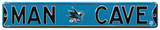 Man Cave San Jose Sharks Steel Sign