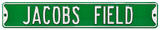 Jacobs Field Steel Sign
