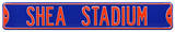 Shea Stadium Blue Steel Sign