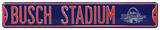Busch Stadium Navy All Star 2009 Steel Sign