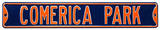 Comerica Park Steel Sign