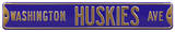 Washington Huskies Ave Steel Sign