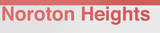 Noroton Heights New York/Metro-North Railroad/New Haven Line Sign