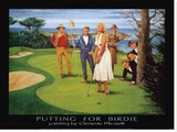 Putting For Birdie