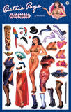 Bettie Page Dress Up Magnet