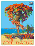 Cote D’Azur Statue PLM c.1935