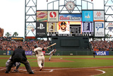 San Francisco, CA - Oct. 24:   Giants v Detroit Tigers - Pablo Sandoval  and Justin Verlander
